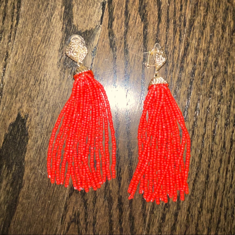 Baublebar beaded tassel earring